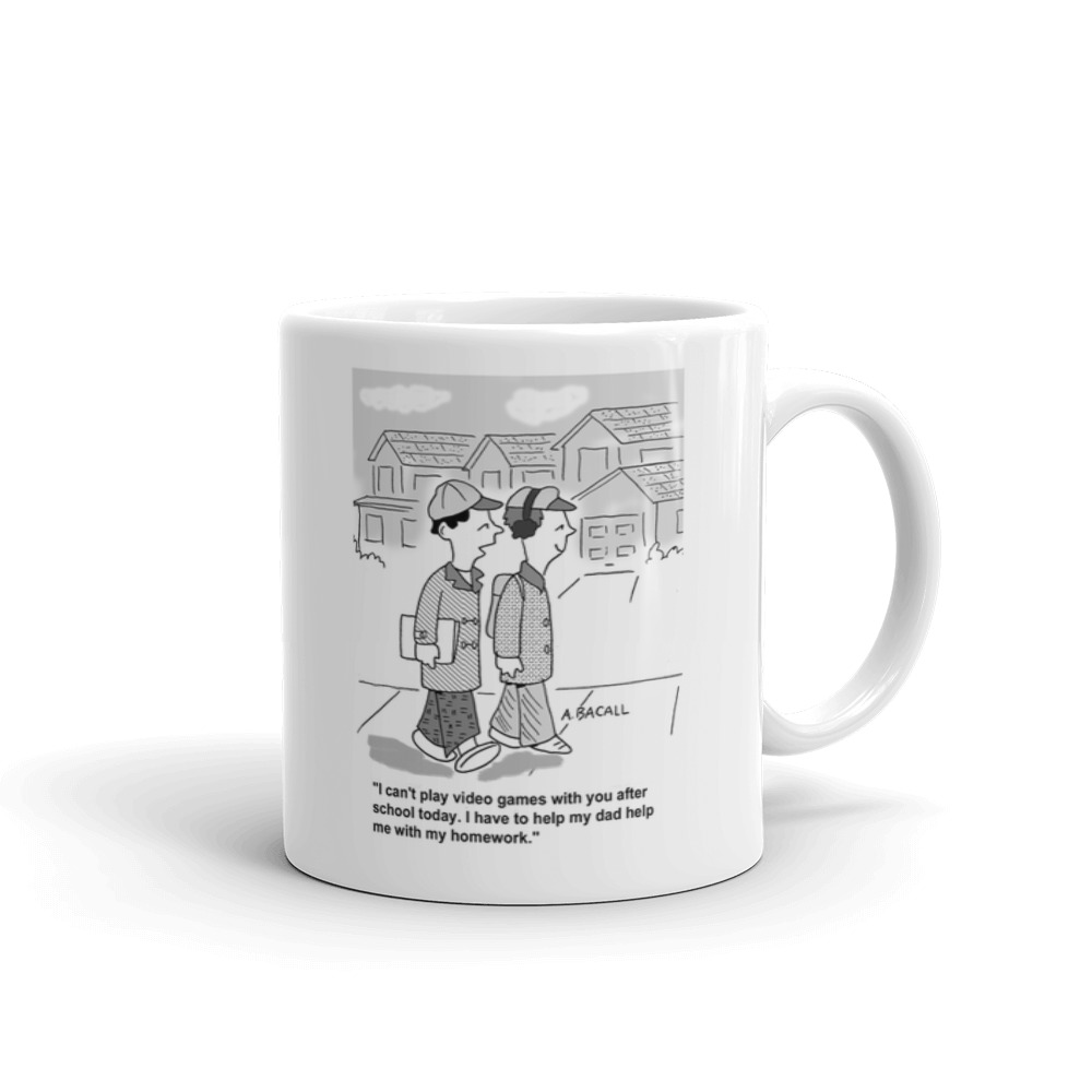 White Glossy Mug
