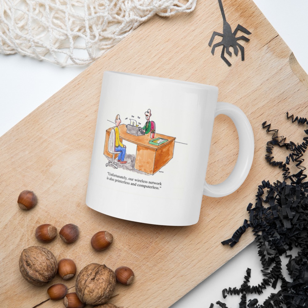 White Glossy Mug