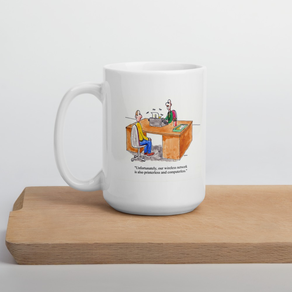 White Glossy Mug