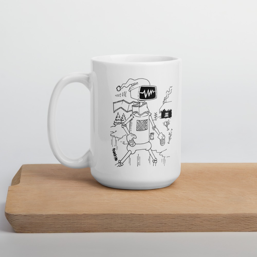 White Glossy Mug