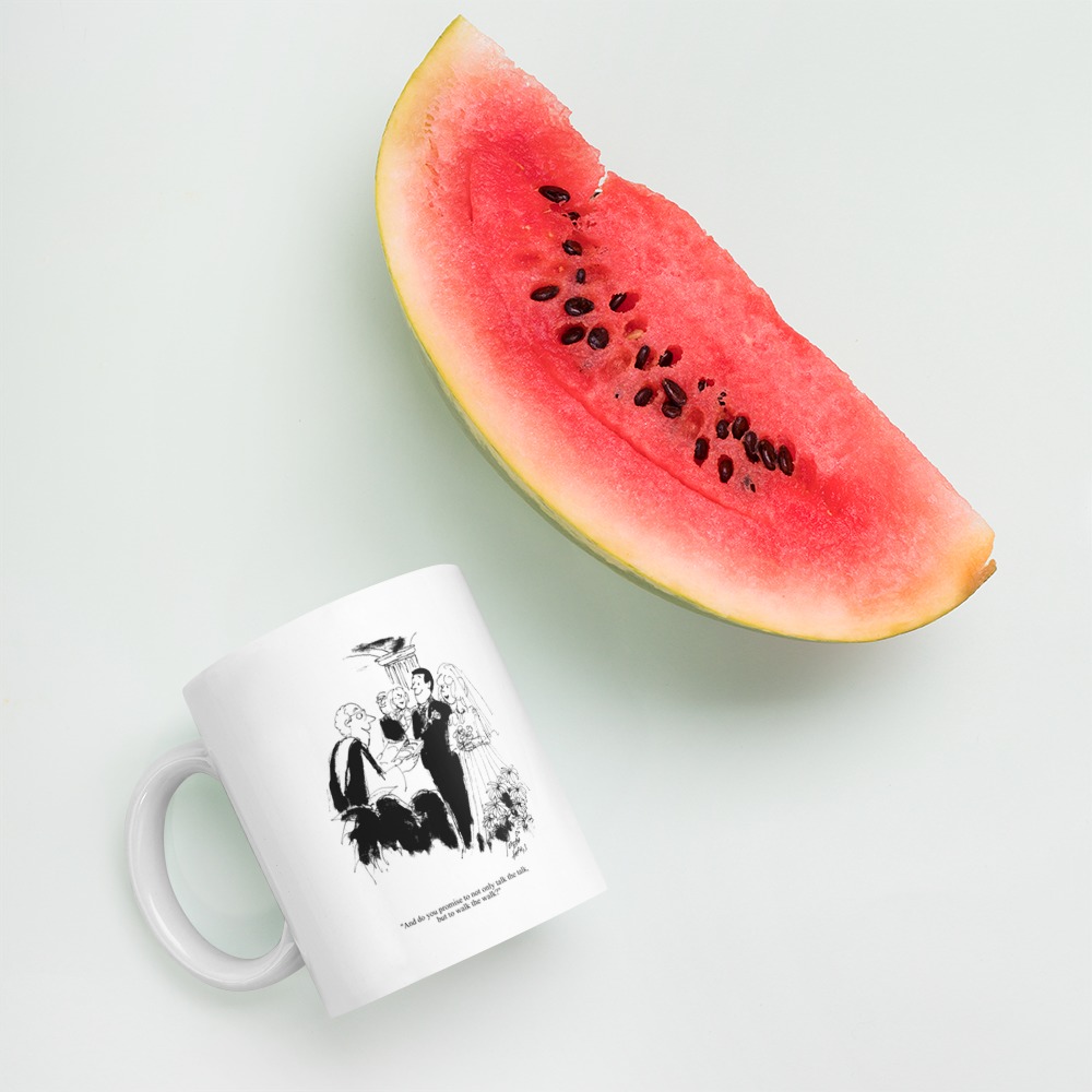 White Glossy Mug