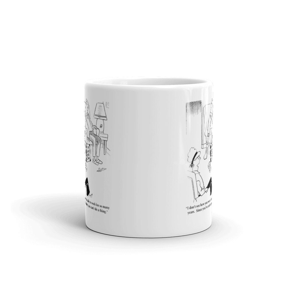 White Glossy Mug
