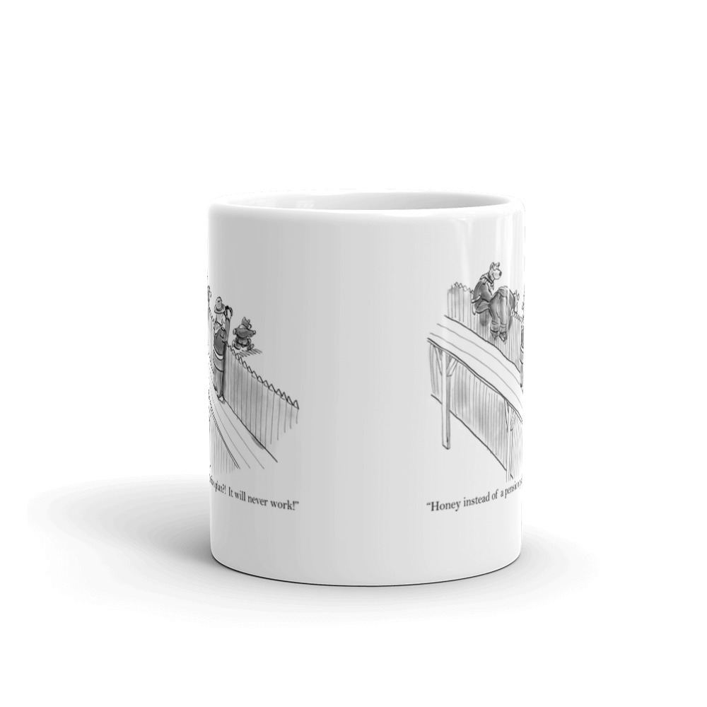 White Glossy Mug