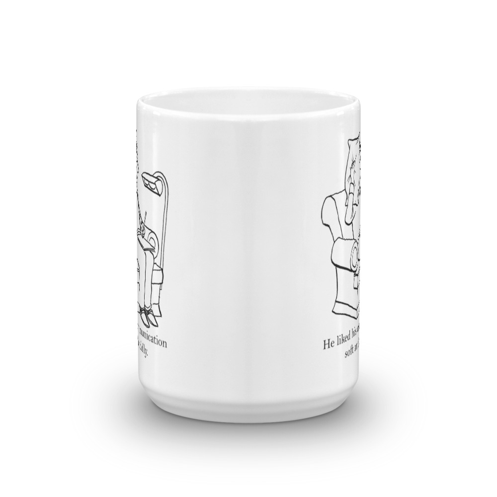 White Glossy Mug