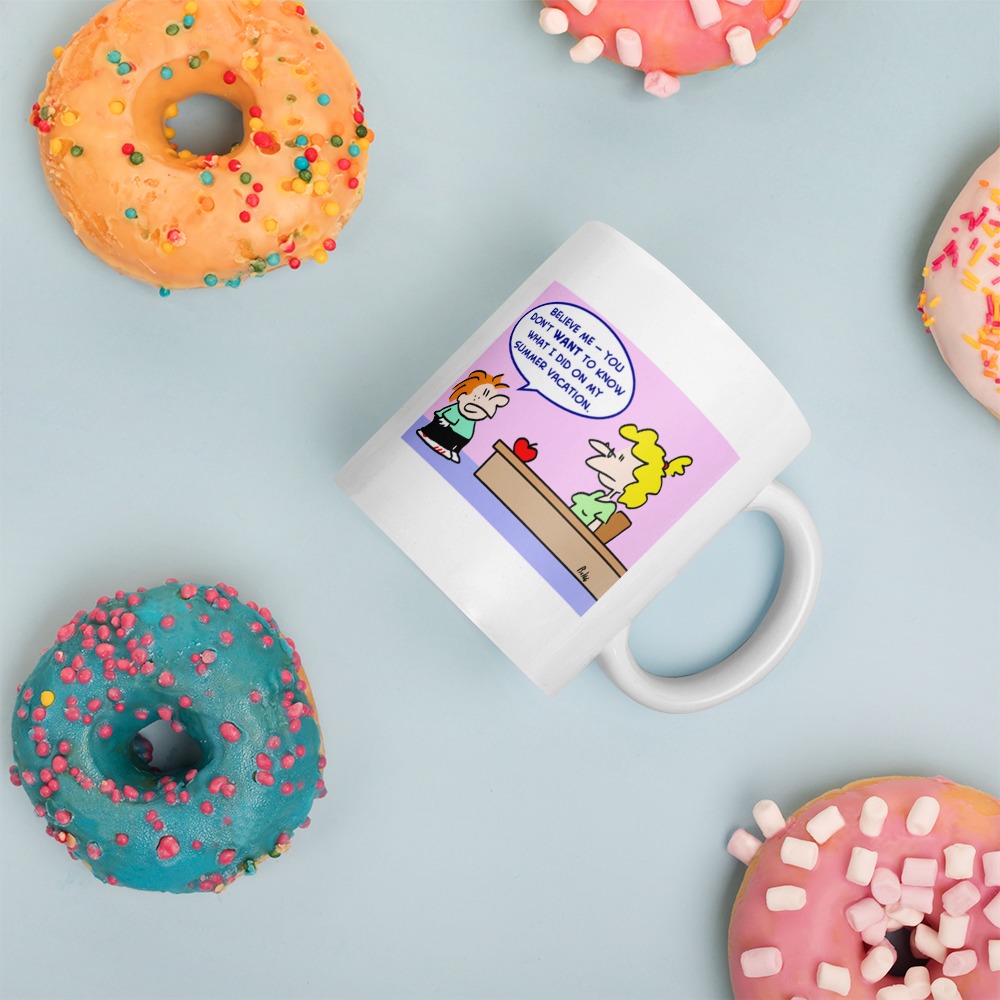 White Glossy Mug