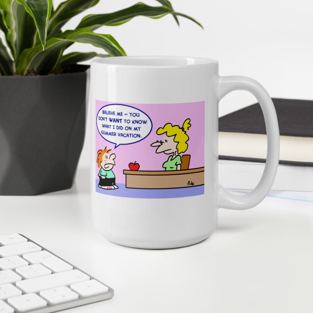 White Glossy Mug