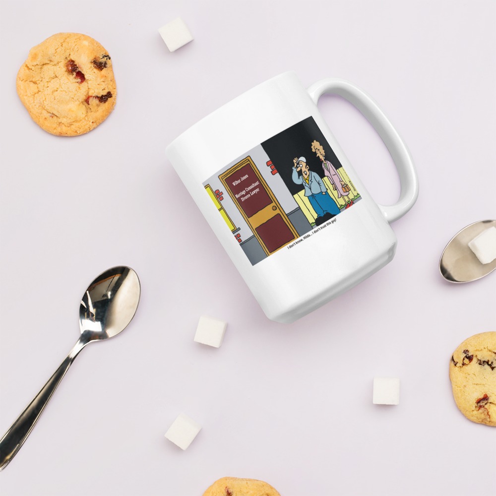 White Glossy Mug