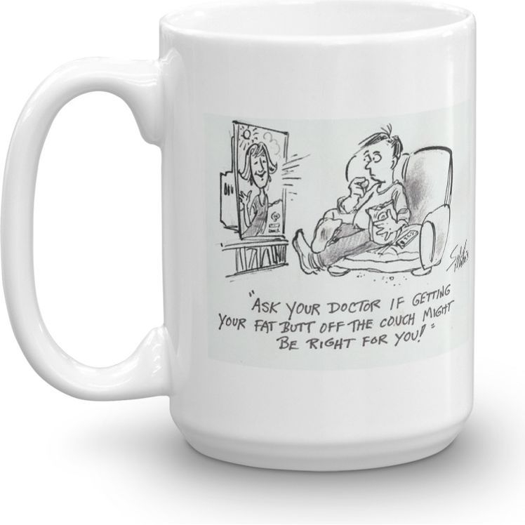 White Glossy Mug