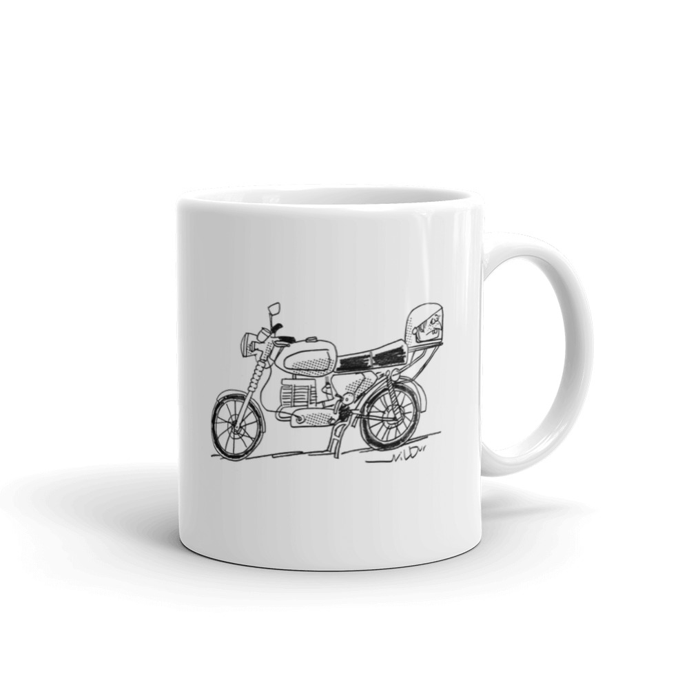 White Glossy Mug