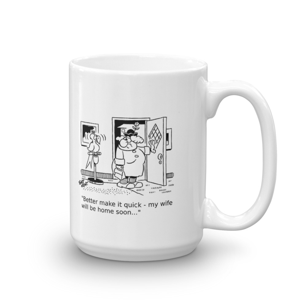 White Glossy Mug