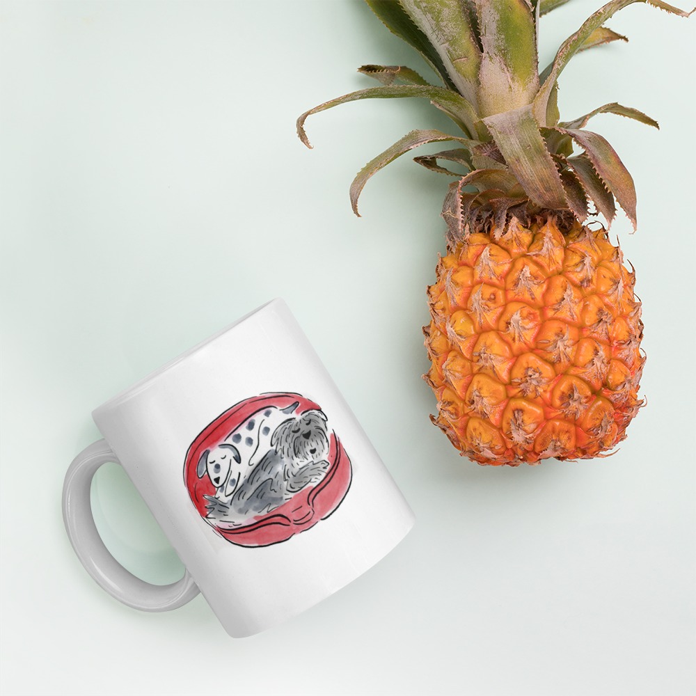 White Glossy Mug