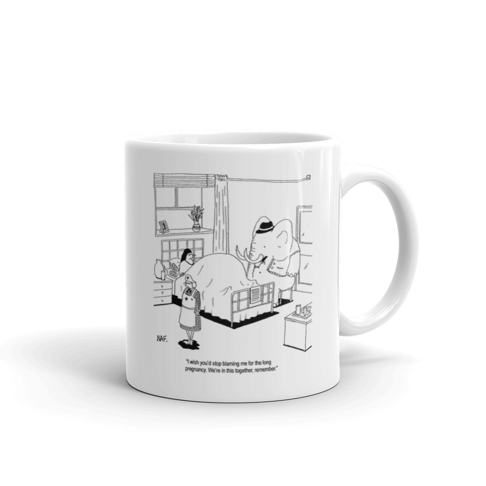 White Glossy Mug