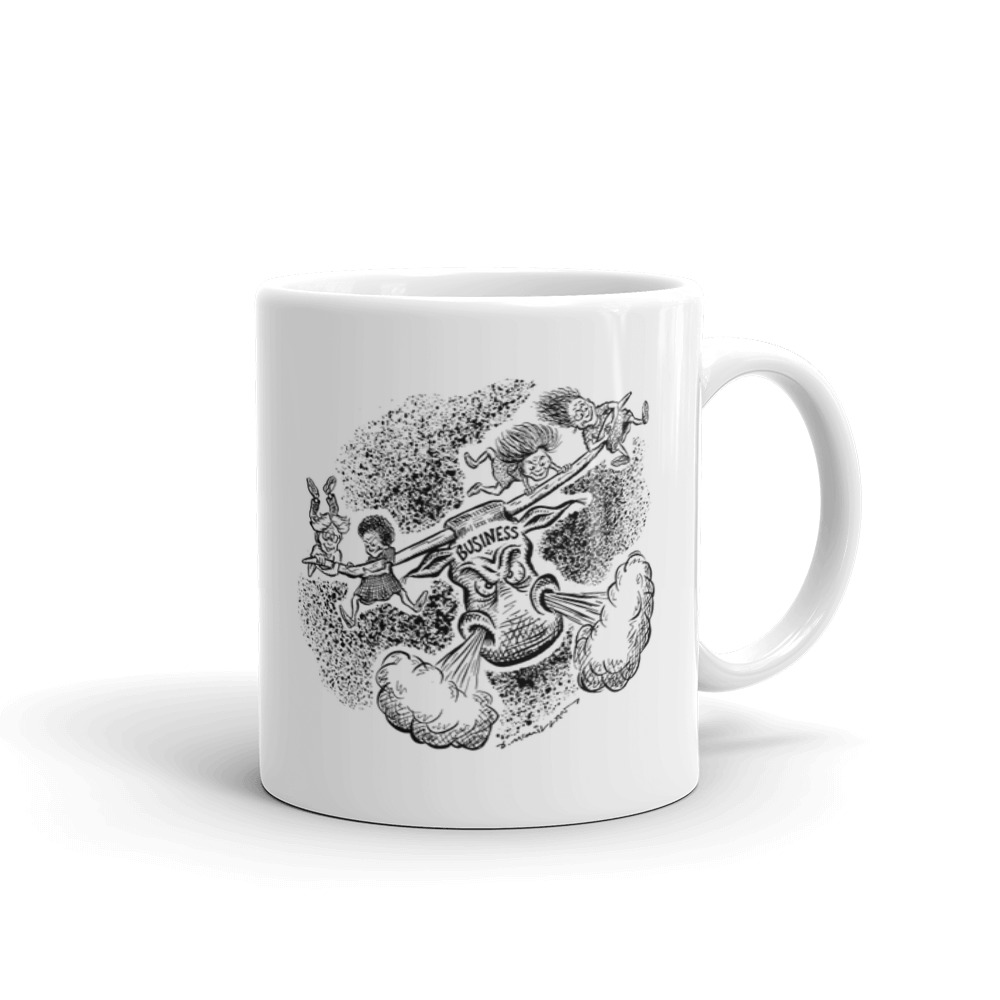 White Glossy Mug