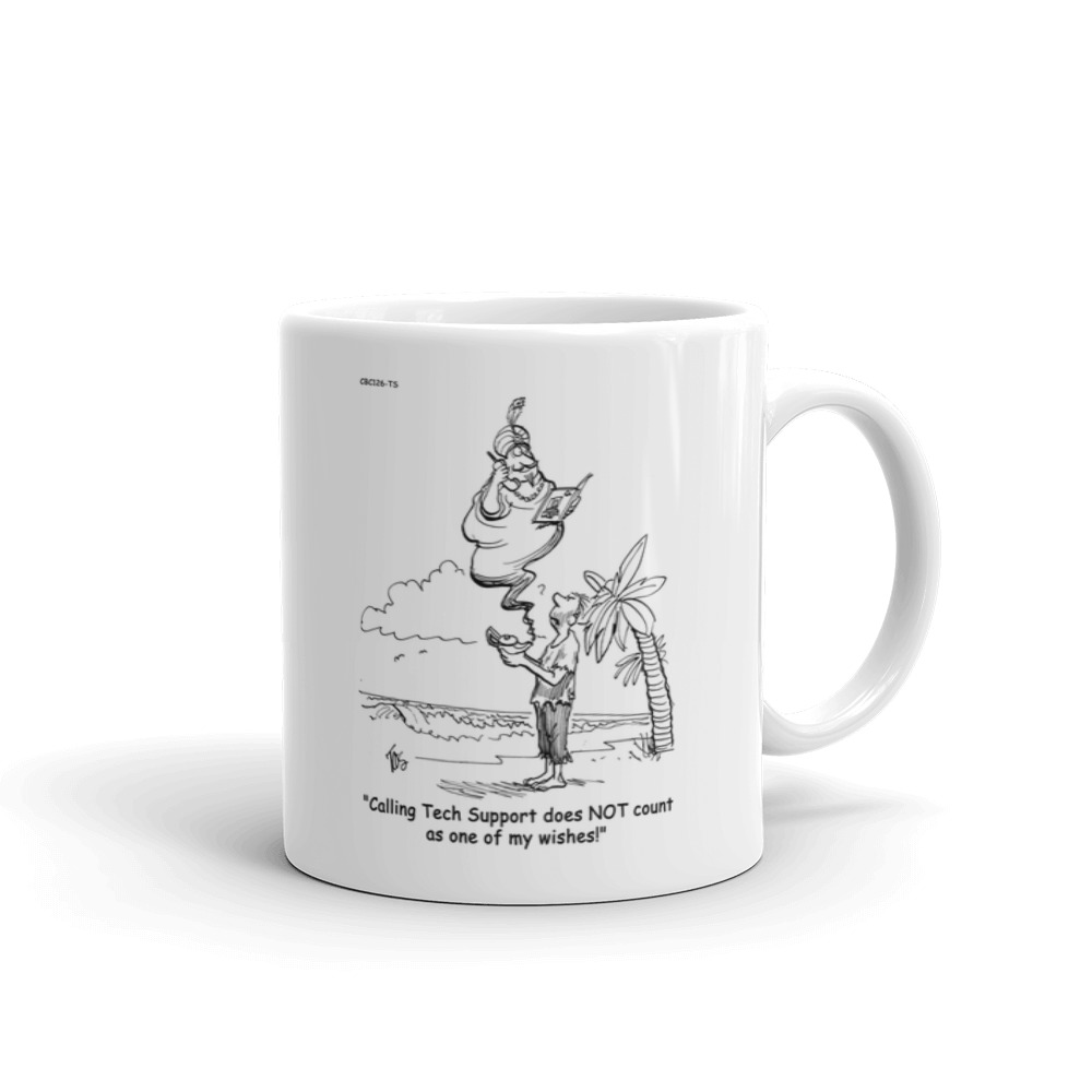 White Glossy Mug
