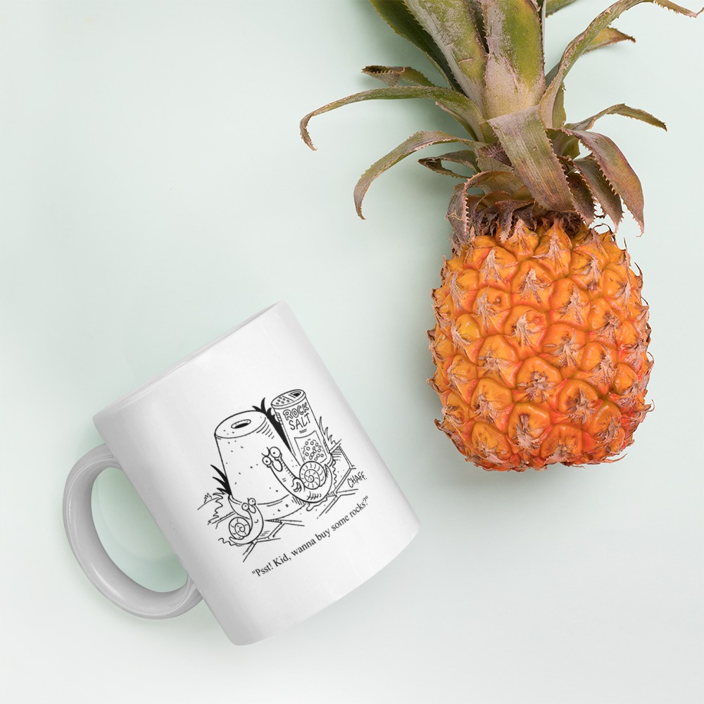 White Glossy Mug