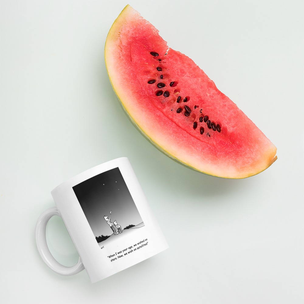 White Glossy Mug
