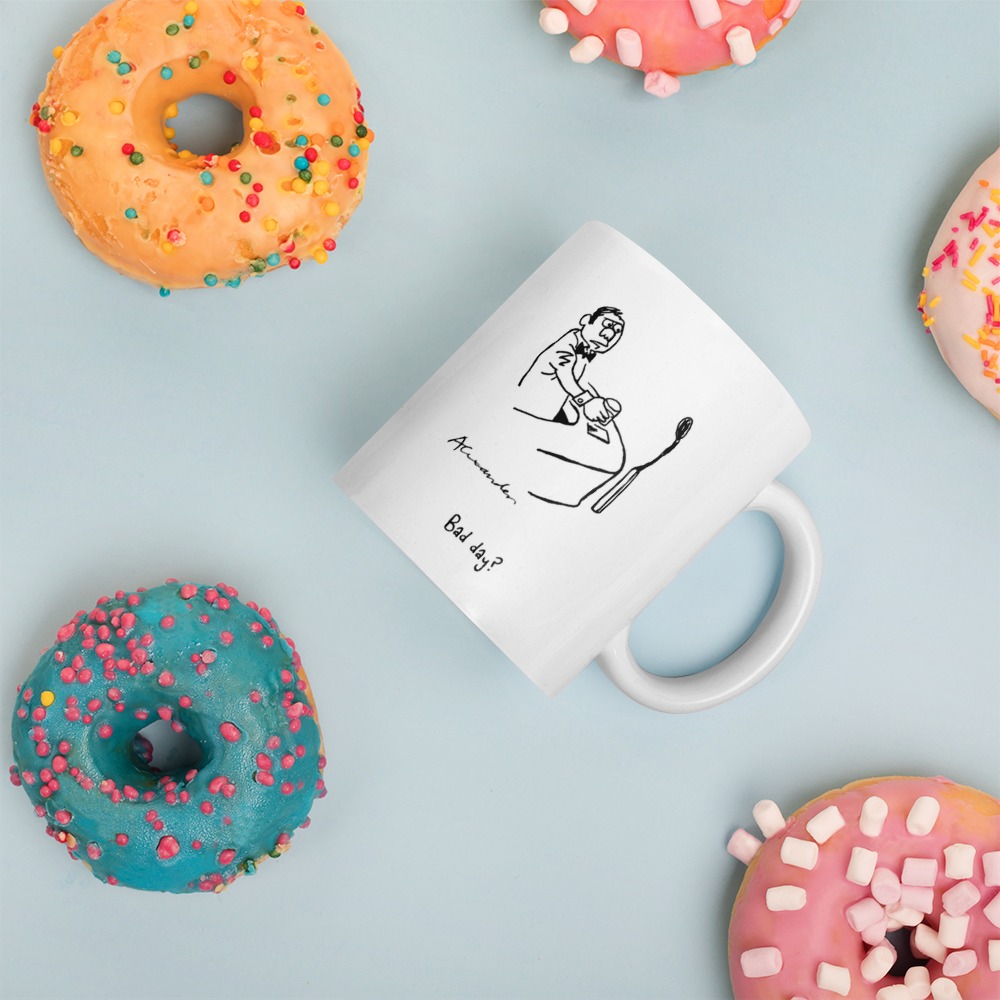 White Glossy Mug