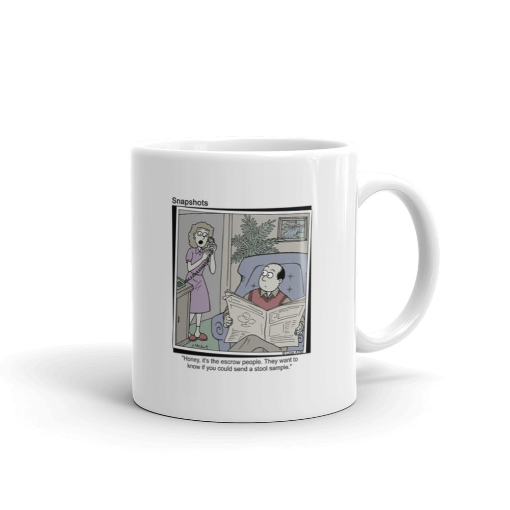 White Glossy Mug