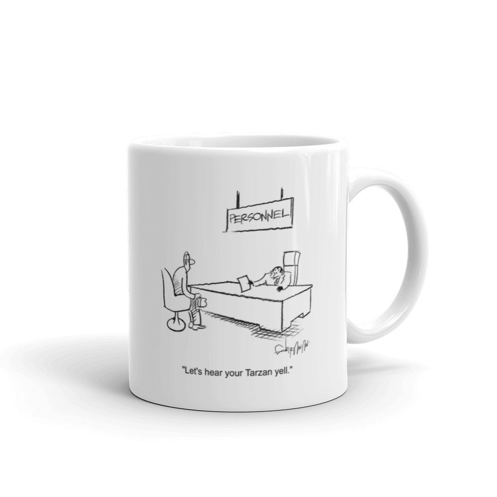 White Glossy Mug