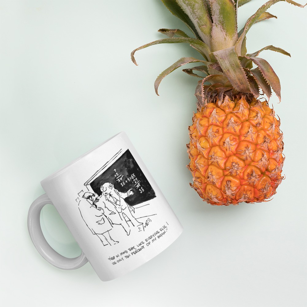 White Glossy Mug