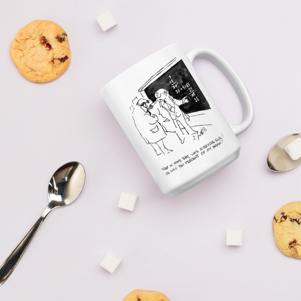 White Glossy Mug