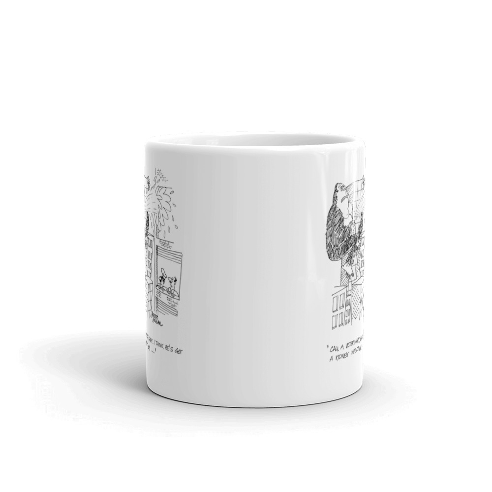 White Glossy Mug