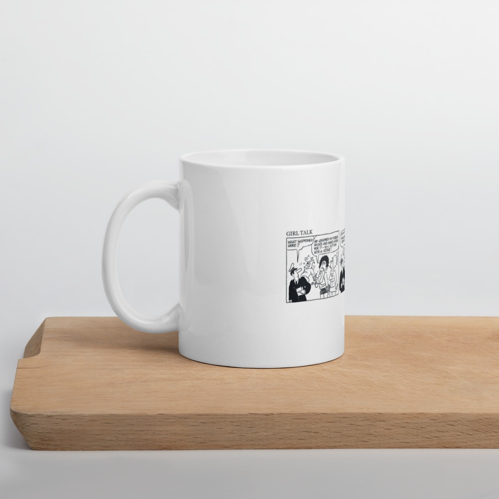 White Glossy Mug