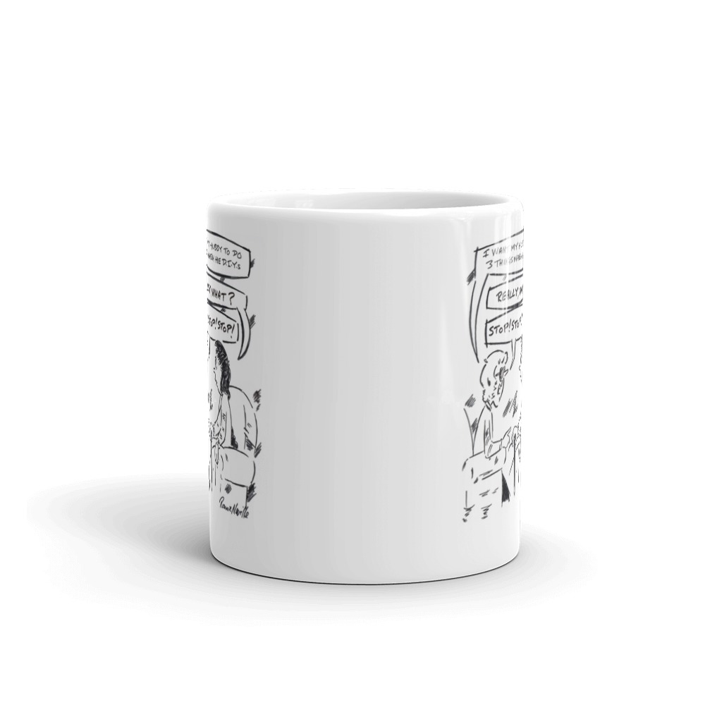 White Glossy Mug