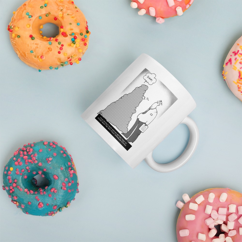 White Glossy Mug