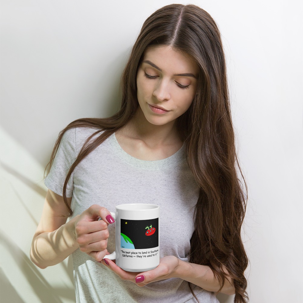 White Glossy Mug