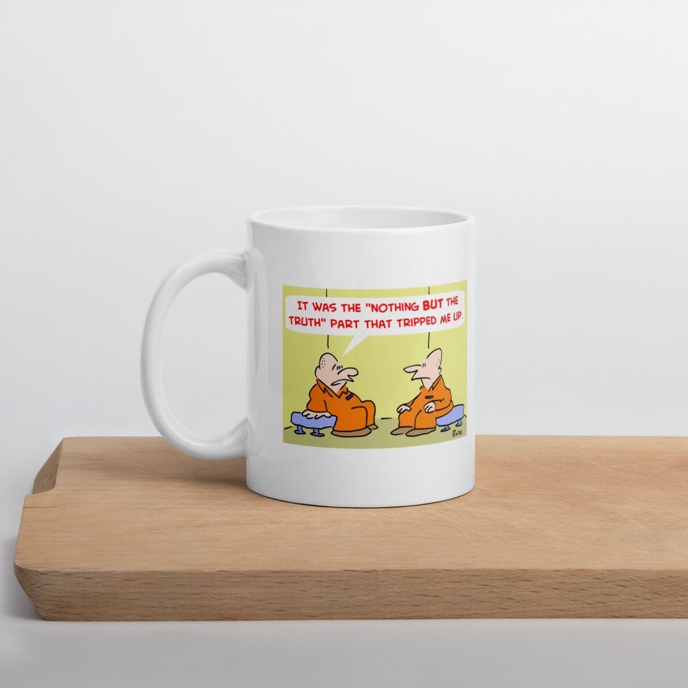 White Glossy Mug
