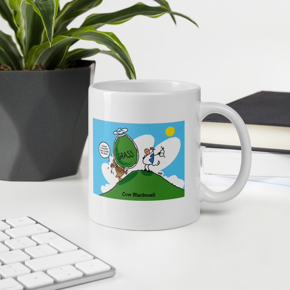 White Glossy Mug