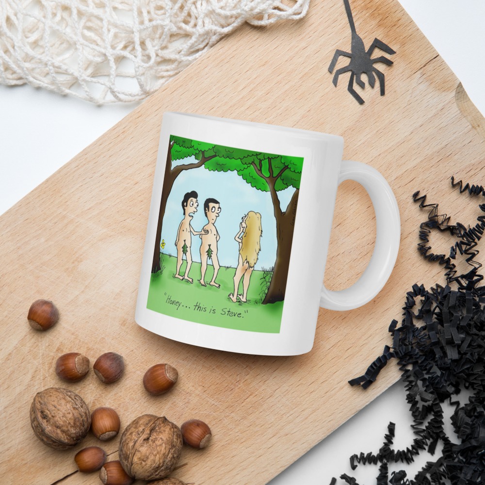 White Glossy Mug