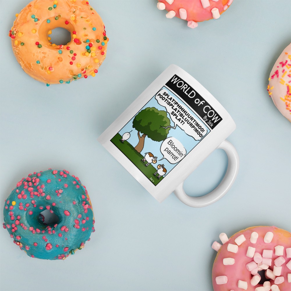 White Glossy Mug