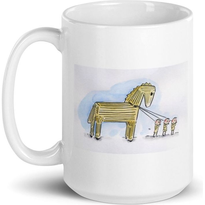 White Glossy Mug