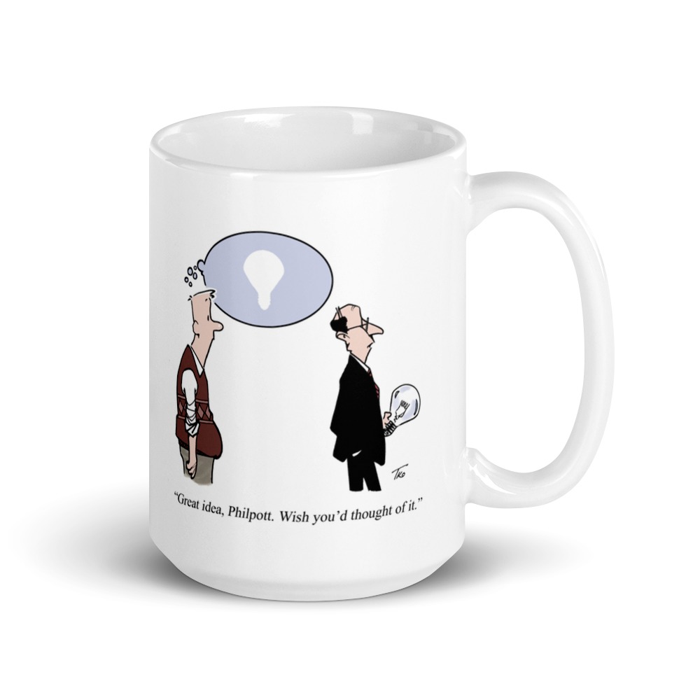 White Glossy Mug