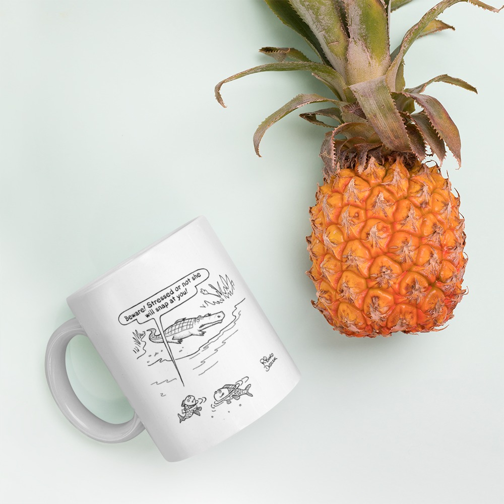 White Glossy Mug