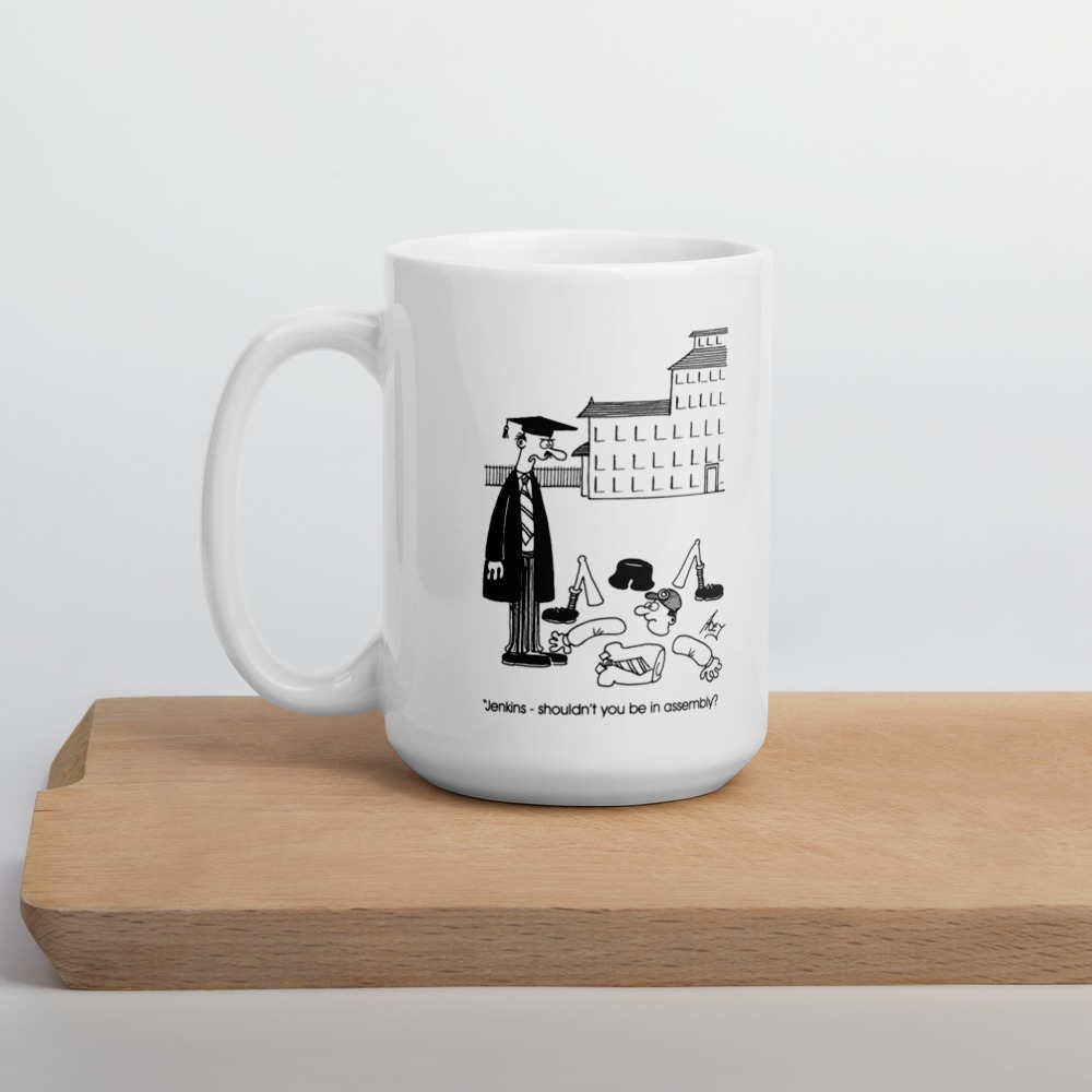 White Glossy Mug