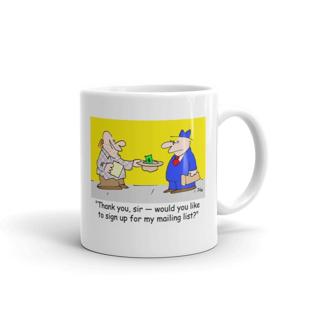 White Glossy Mug