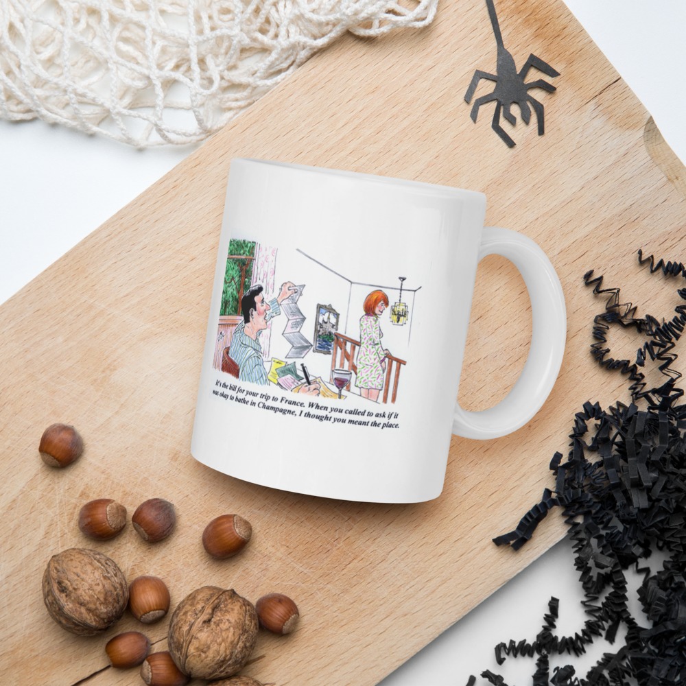 White Glossy Mug