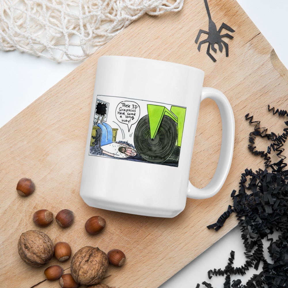 White Glossy Mug