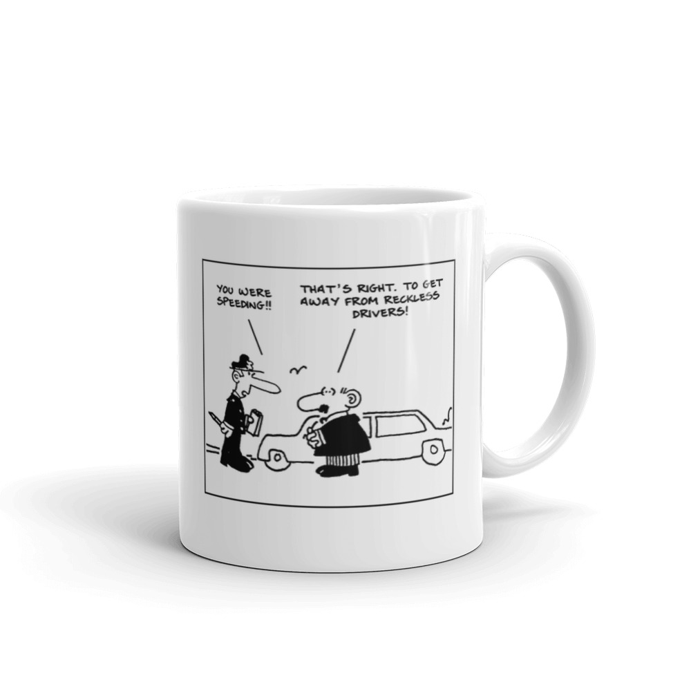 White Glossy Mug