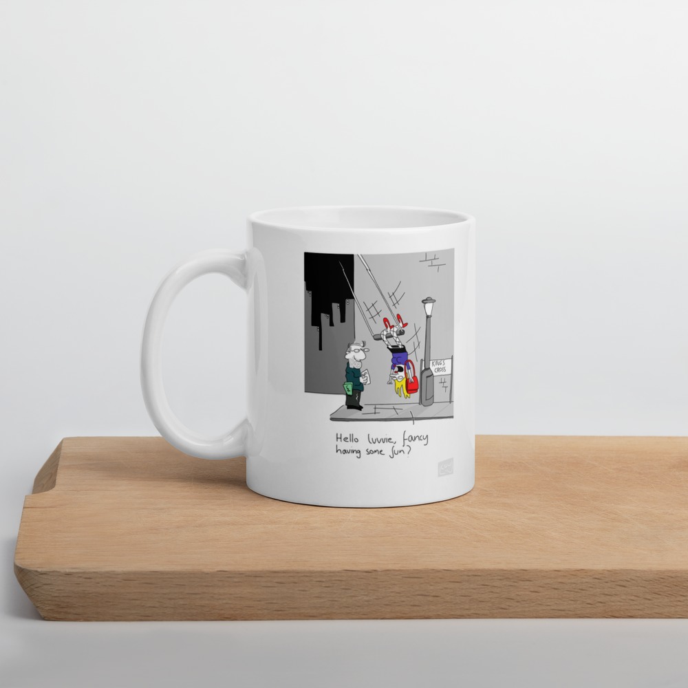 White Glossy Mug