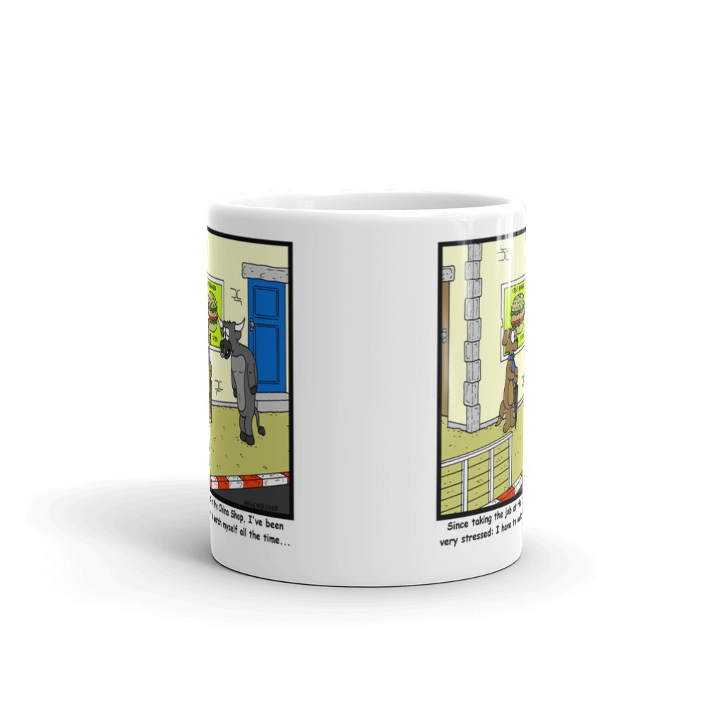 White Glossy Mug