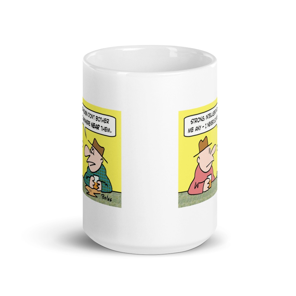 White Glossy Mug