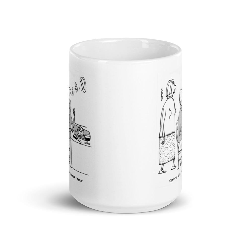 White Glossy Mug