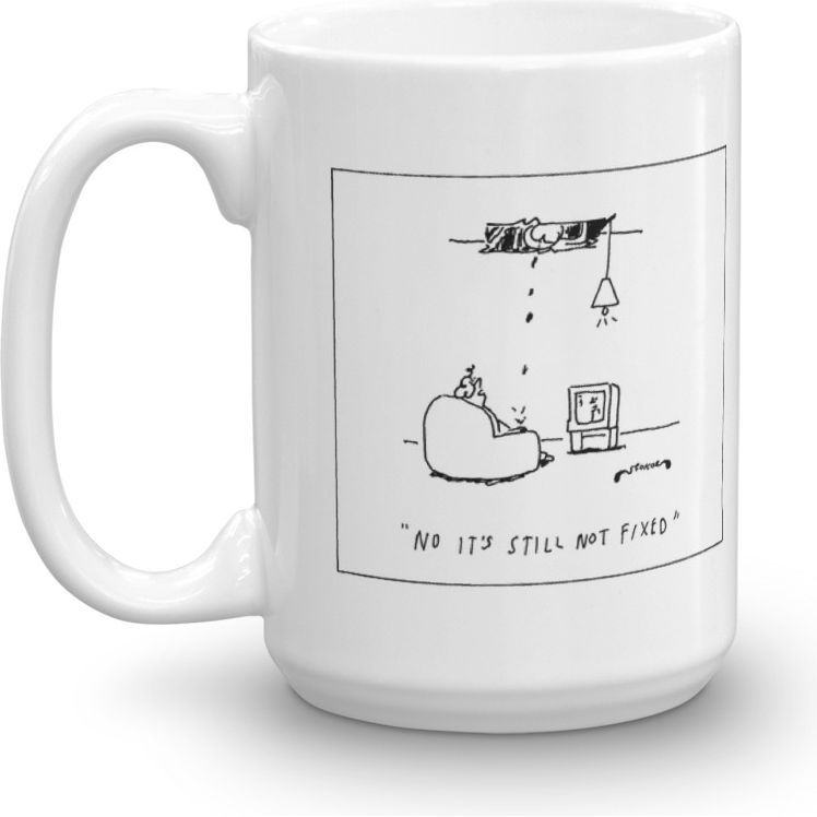 White Glossy Mug