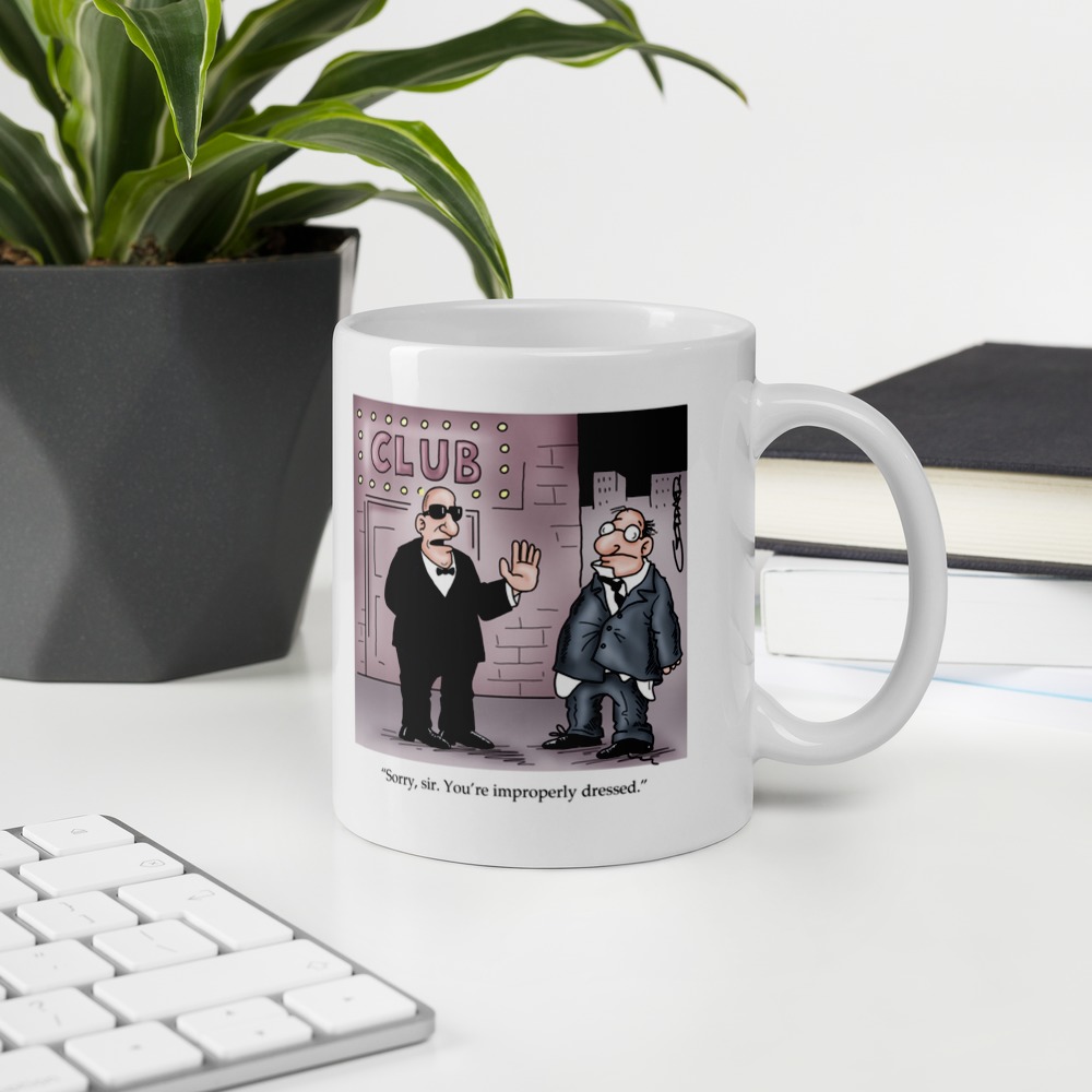 White Glossy Mug