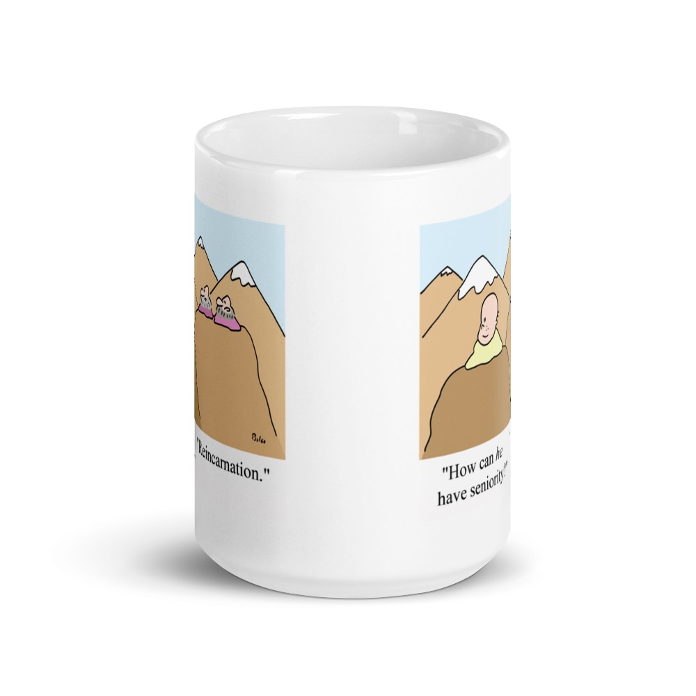 White Glossy Mug