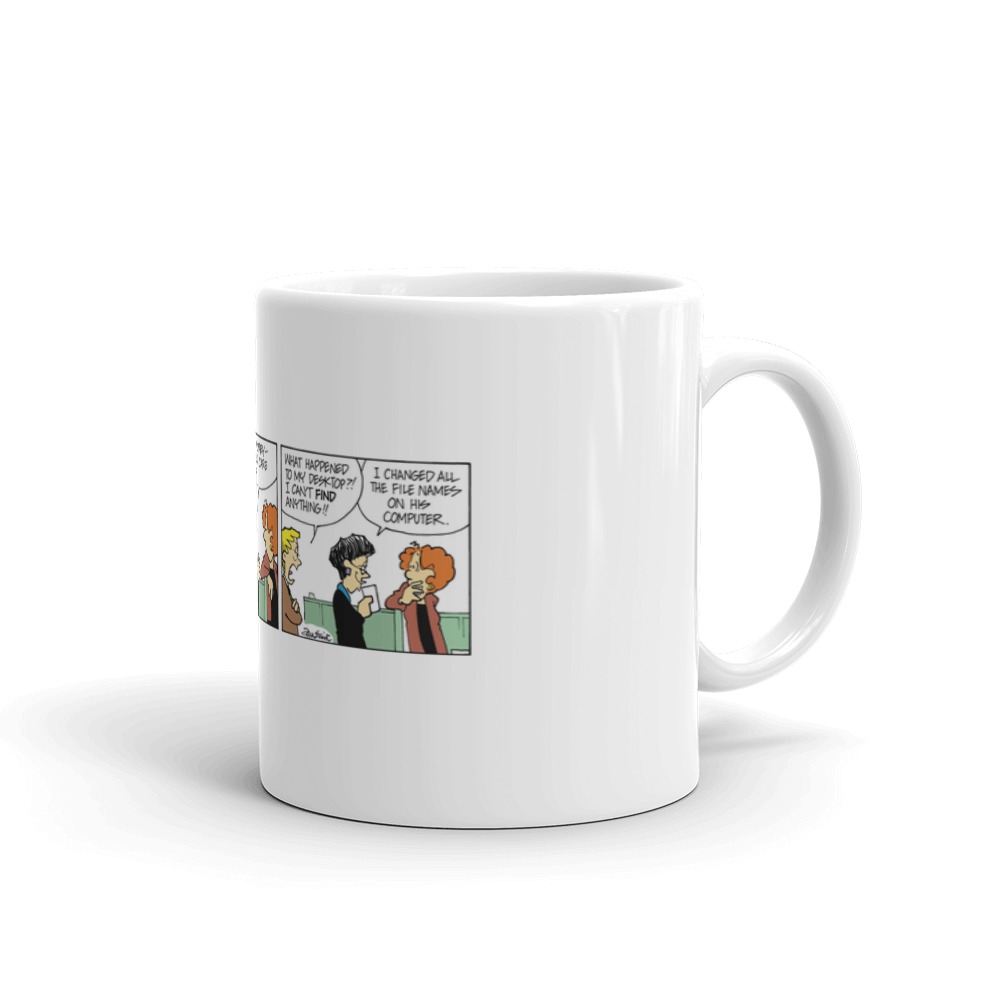 White Glossy Mug
